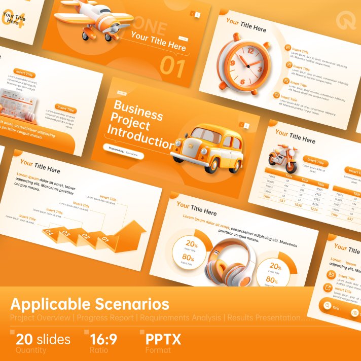 Business Project Introduction Template