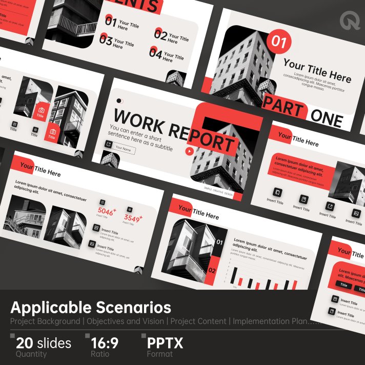 Work Report Template