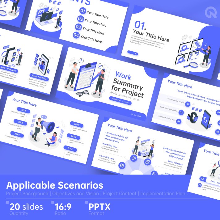 Work Project Report Template